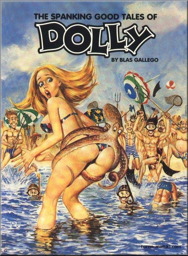 Комикс для взрослых - сексуальные приключения Долли с огромными буферами